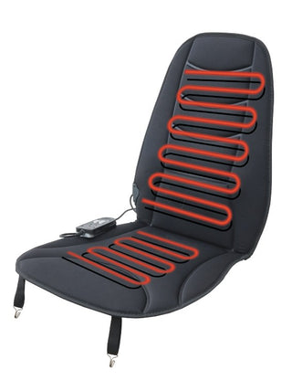 Car and Driver Heated Massage Seat Pad