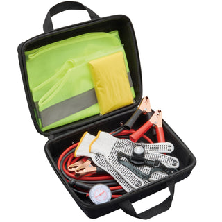 Car and Driver Roadside Safety Set in its case